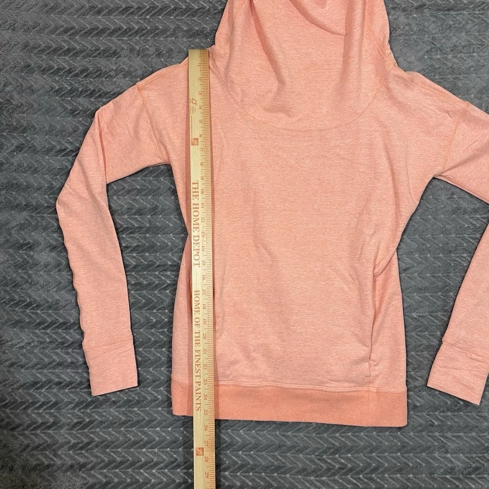 Lululemon Stress Less Hoodie 4 Double Pullover Cowl Neck Sweatshirt Athletic